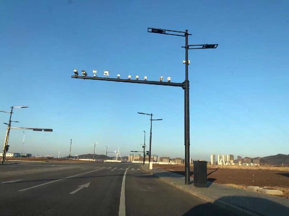 洪湖市黑龙江佳木斯综合路灯杆项目